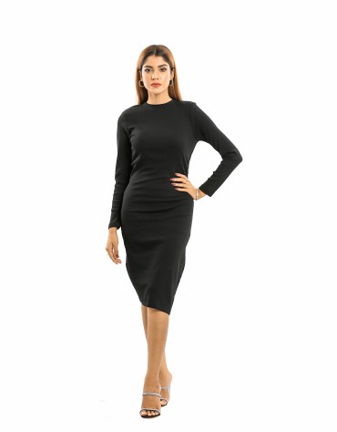 Ruched Bodycon Dress