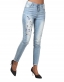 Embroidered Skinny Jeans